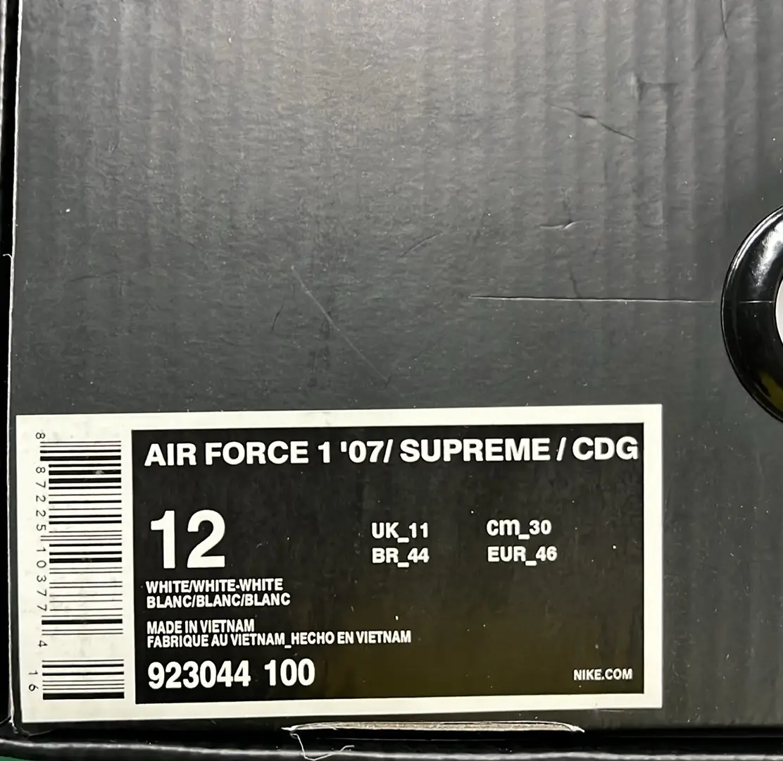  🔥1:1 batch Nike Air Force x Supreme x CDG – QC photos preview | CnFans  | 7461379898