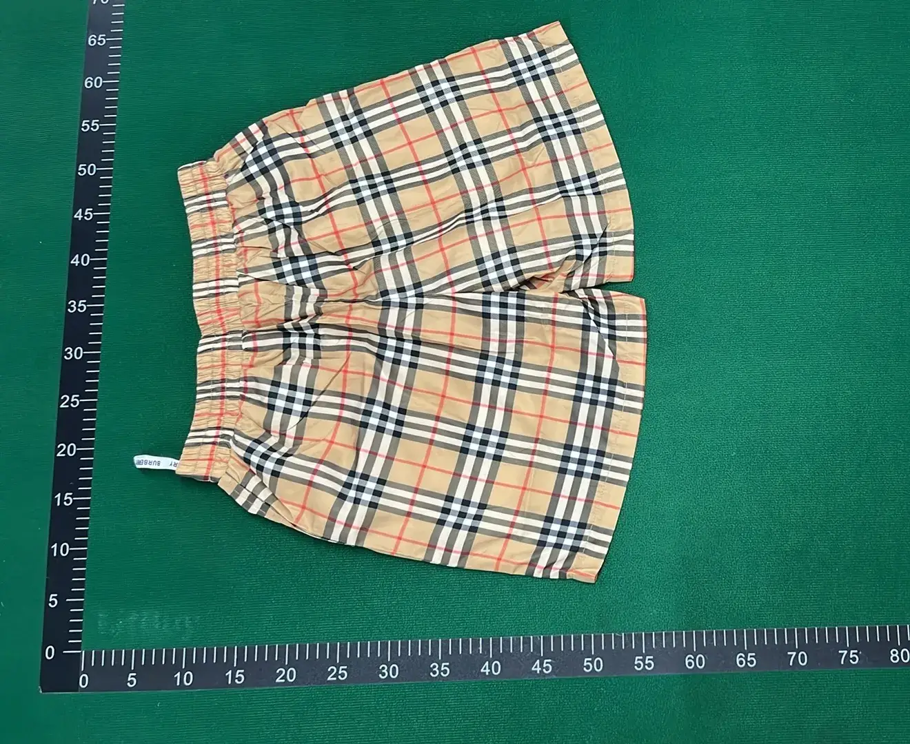 1:1 Batch Burberry shorts  in the Best OopBuy Spreadsheet QC photos