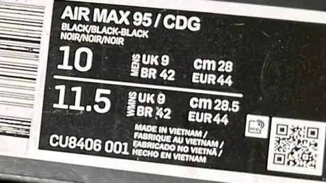 🔥1:1 batch Nike Air Max 95  in the Best OopBuy Spreadsheet QC photos