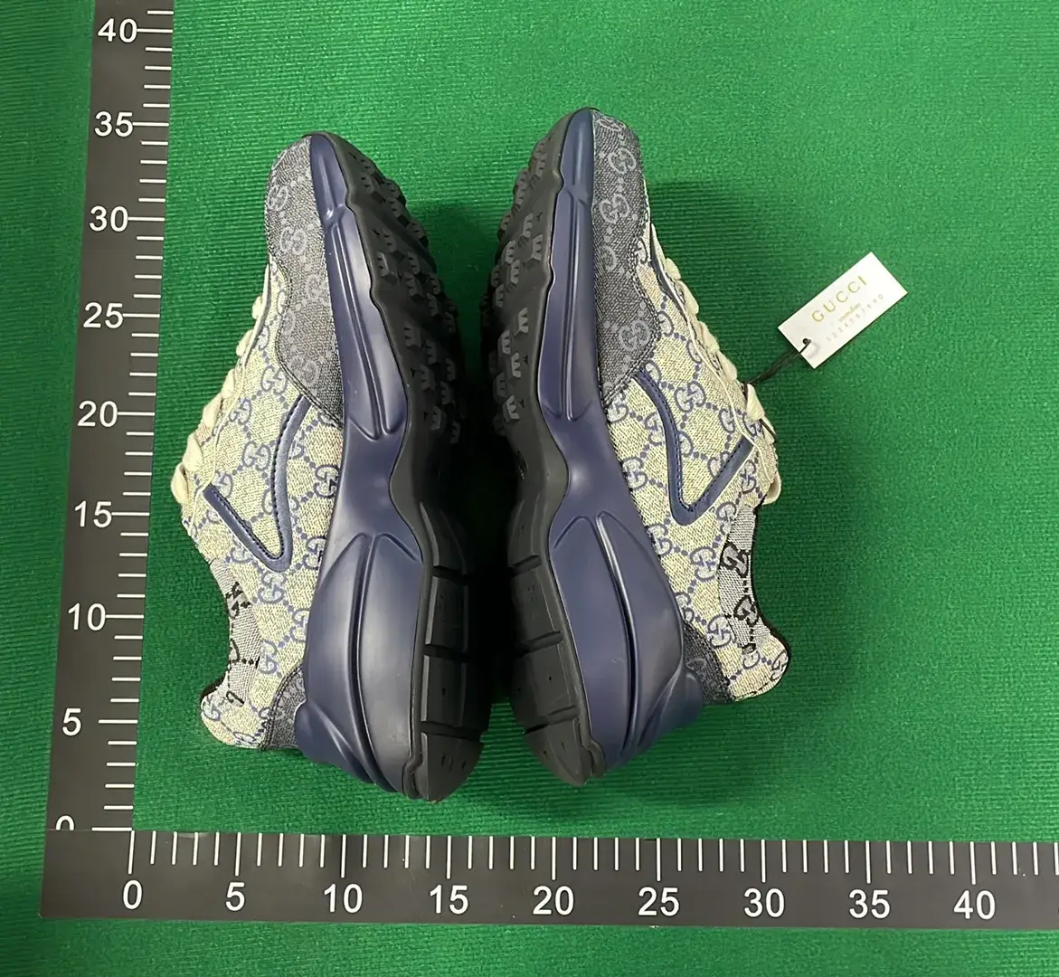  G's dad shoes color matching old flower casual shoes thick sole height increase versatile – QC photos preview | CnFans  | 7527562405