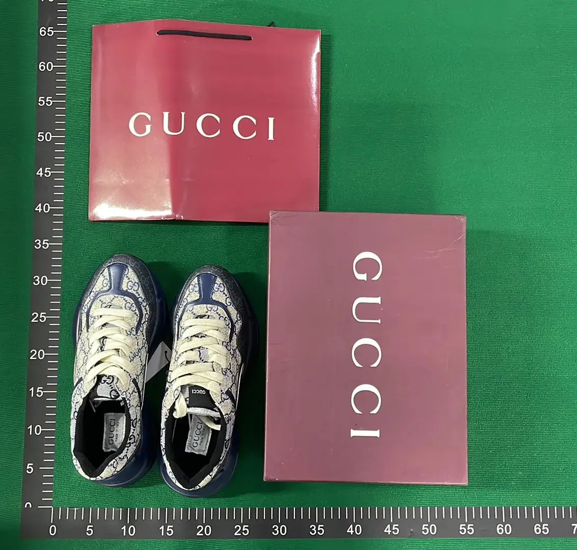  G's dad shoes color matching old flower casual shoes thick sole height increase versatile – QC photos preview | CnFans  | 7527562405