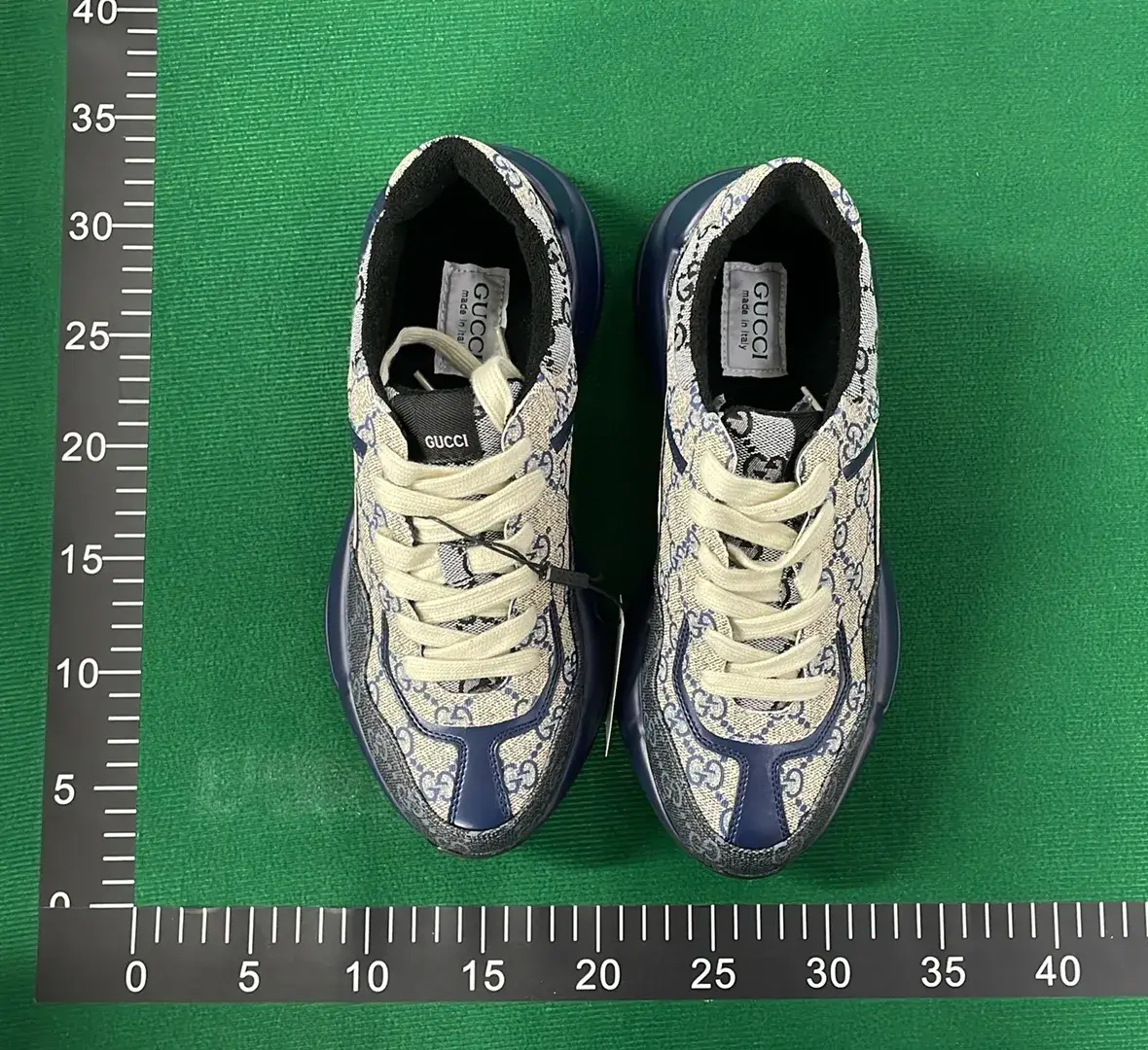  G's dad shoes color matching old flower casual shoes thick sole height increase versatile – QC photos preview | CnFans  | 7527562405