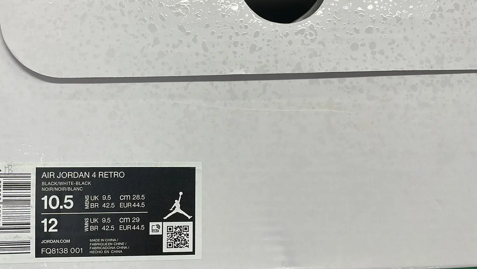 🔥1:1 batch Jordan Air Jordan 4 Retro"Bred Reimagined"  in the Best OopBuy Spreadsheet QC photos