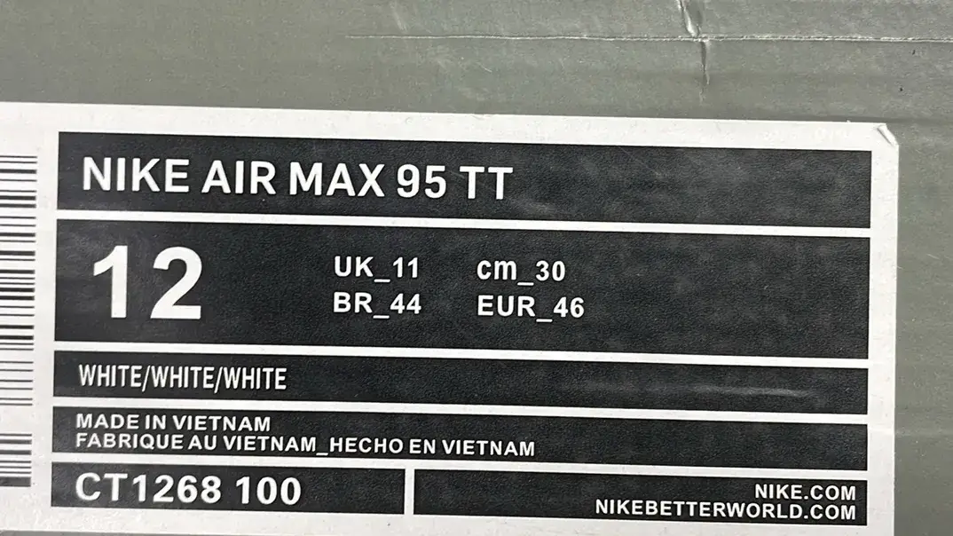 B3D Max95 Retro Minimalist Shock-Absorbing Non-Slip Casual Running Shoes  in the Best OopBuy Spreadsheet QC photos