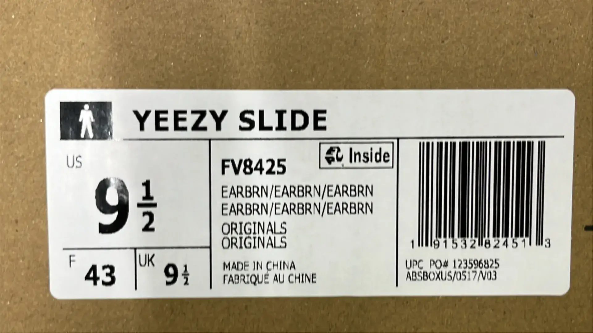 Adidas Originals Yeezy Slide (10+)  in the Best OopBuy Spreadsheet QC photos
