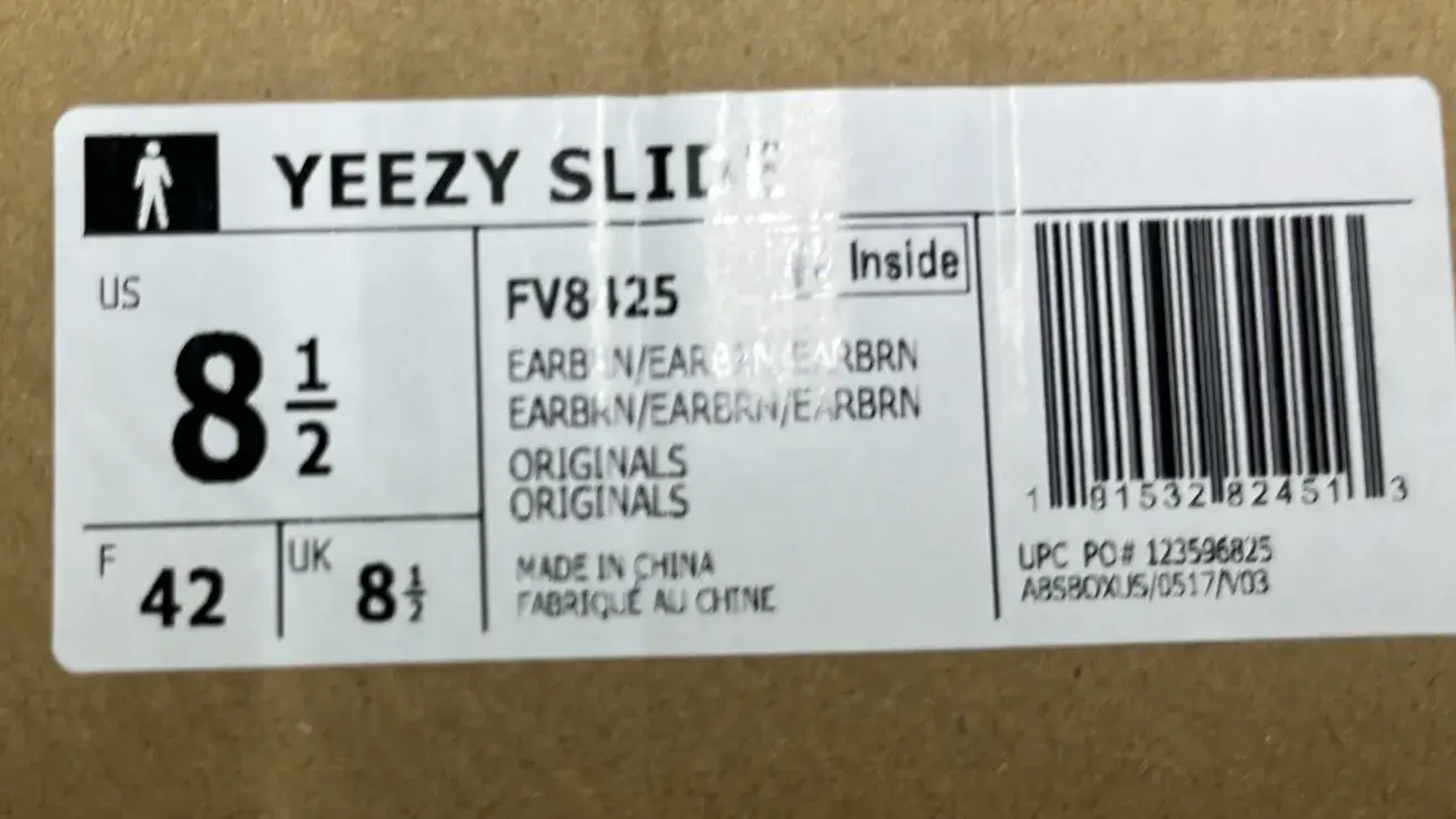 Adidas Originals Yeezy Slide (10+)  in the Best OopBuy Spreadsheet QC photos
