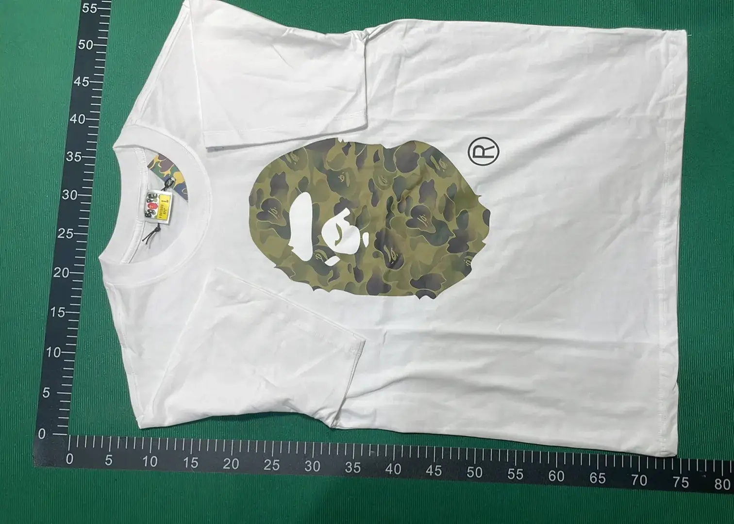 1:1 Batch BAPE T-shirt  in the Best OopBuy Spreadsheet QC photos