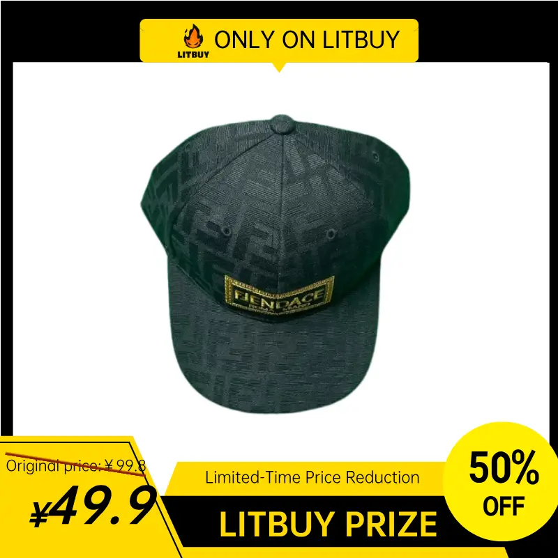 3鸭舌帽 字母Logo 棉质-L