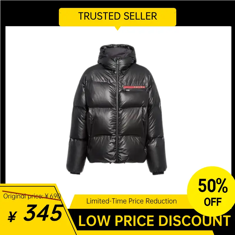Pra Solid color zipper hooded down jacket-L – QC photos preview | CnFans  | 7620450682