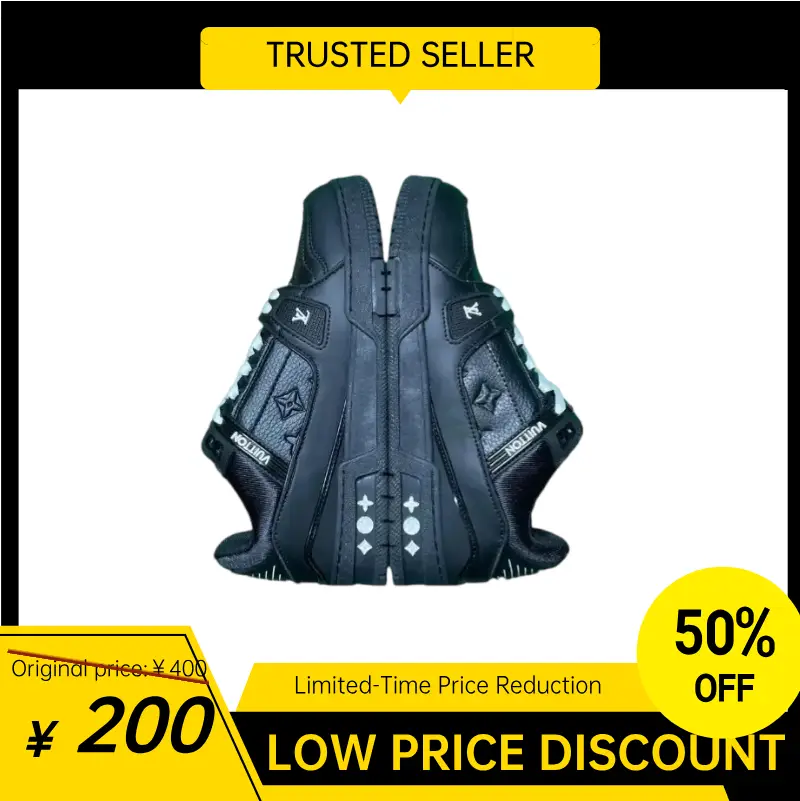 B3D 系带平底低帮板鞋-L